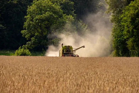 Claas Mähdrescher 1975