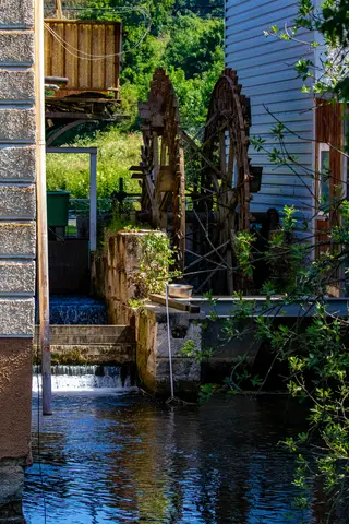 Benzmühle – Mühlrad