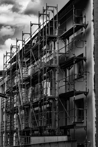 Stuttgart - Baugerüst