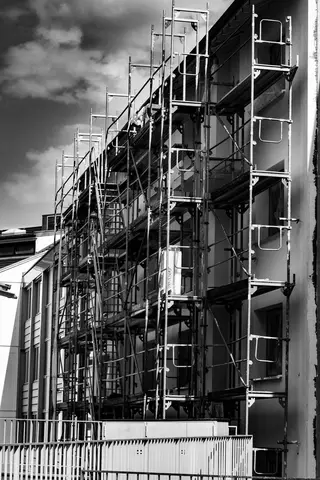 Stuttgart - Baugerüst