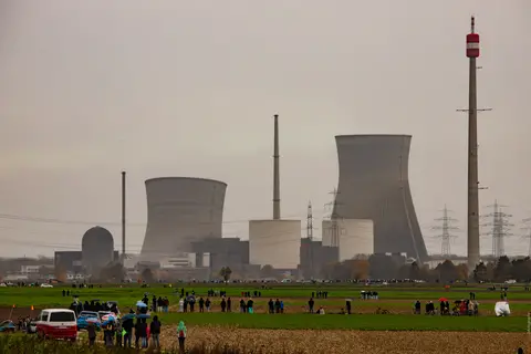 Sprengung Kühlturm B (Gundremmingen)