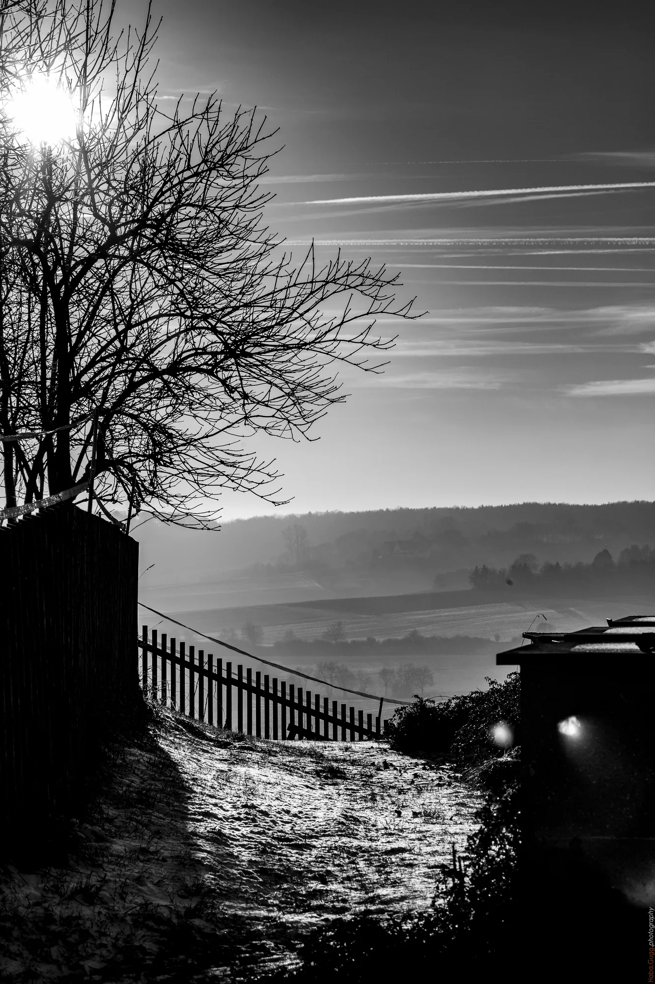 Friedhof unterhalb von Schloss Altenberg