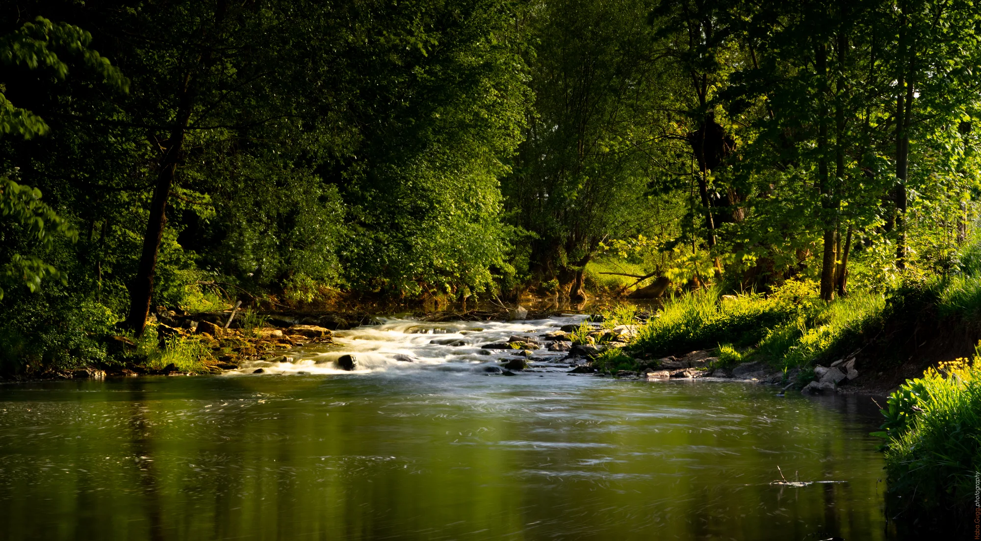 An der Eger bei Nördlingen